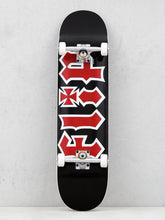 Load image into Gallery viewer, Flip solid black indy red complete skateboard