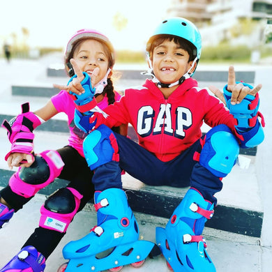 Roller skating classes and lessons at Jumeirah park - Dubai.
